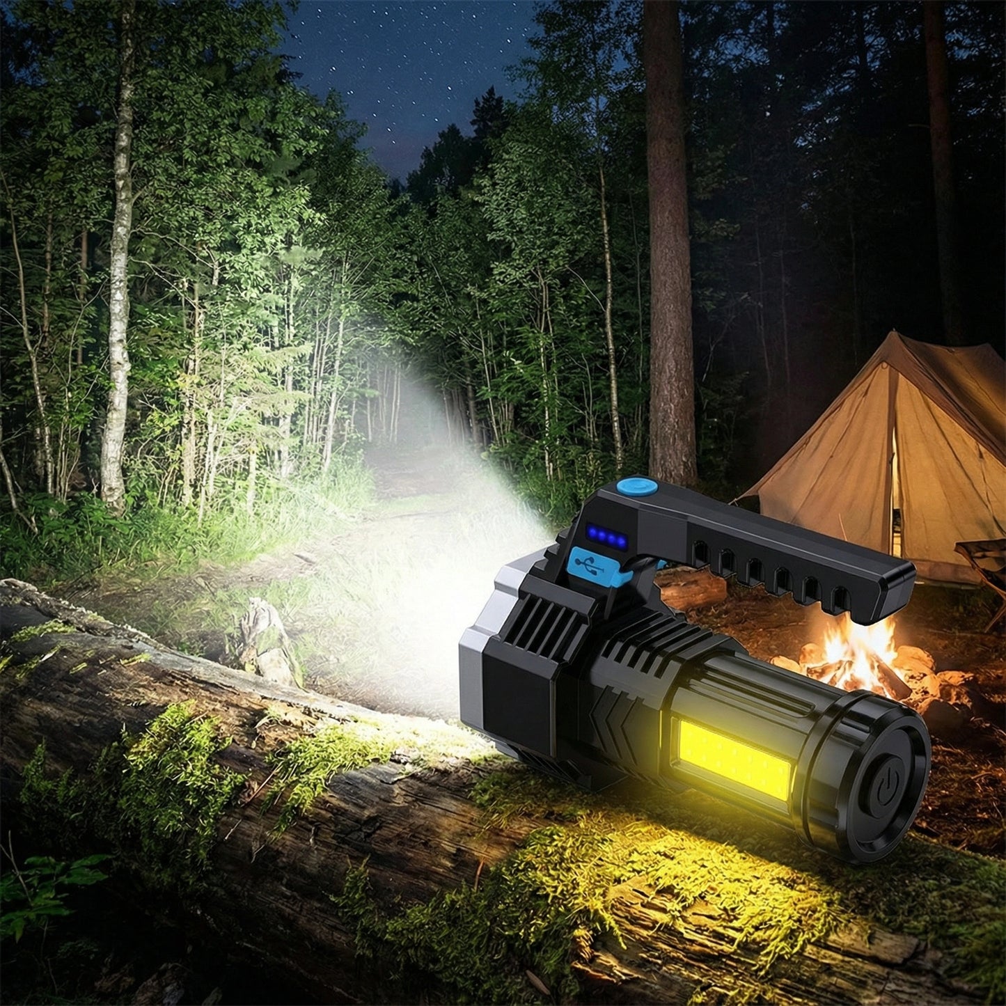 Rechargeable Outdoor Flashlight Lantern