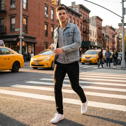 High Elasticity Men's Classic Pants (Pack of 3)