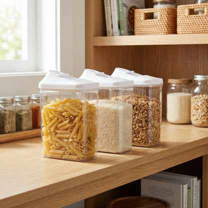 3pc Kitchen Storage Jar Set