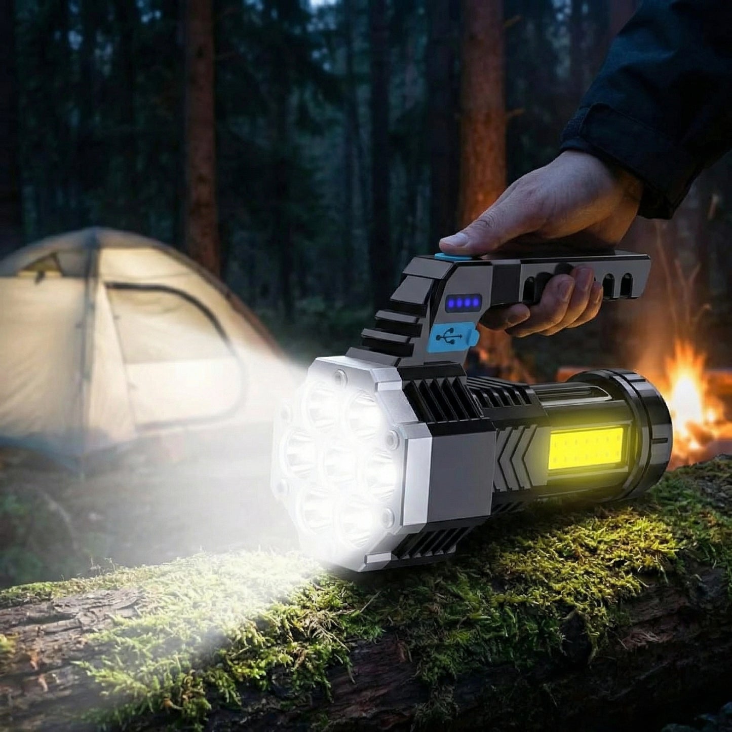 Rechargeable Outdoor Flashlight Lantern