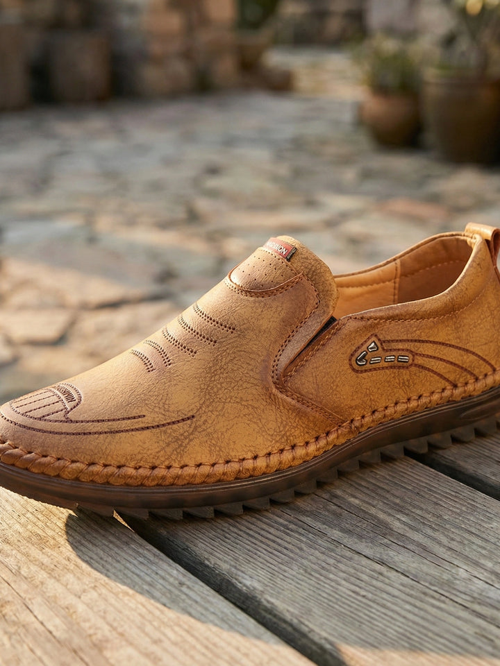 Classic Brown Leather Shoes