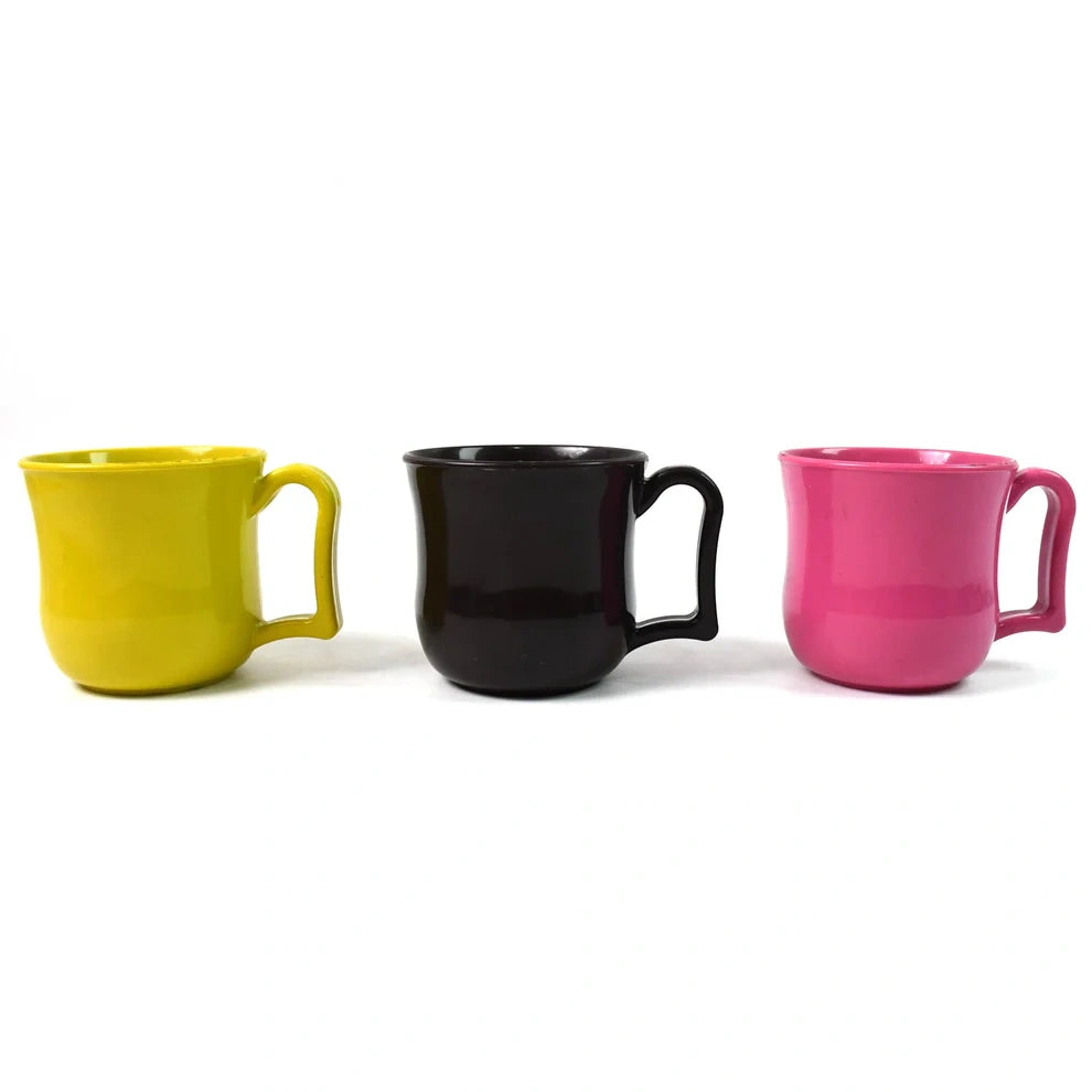 Unbreakable plastic coffee mug