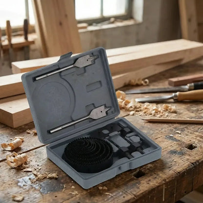 18-piece hole saw kit - hardware