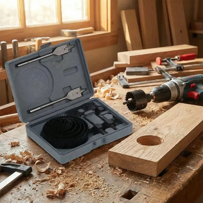 18-piece hole saw kit - hardware