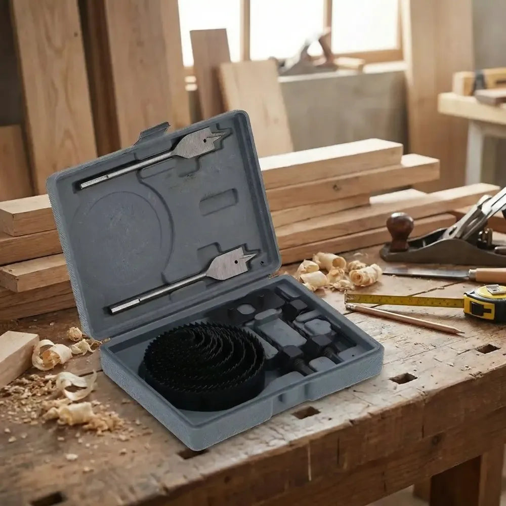 18-piece hole saw kit - hardware