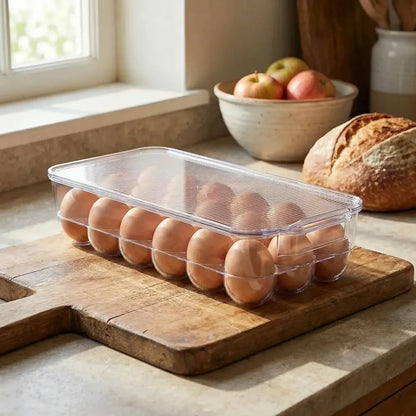 18-slot egg storage tray - home & kitchen