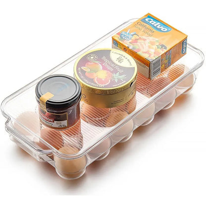 18-slot egg storage tray - home & kitchen