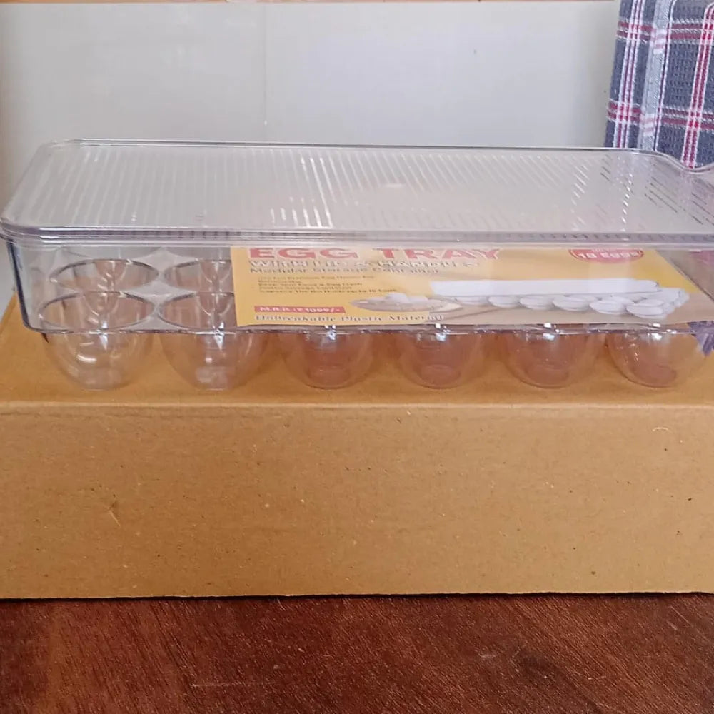 18-slot egg storage tray - home & kitchen