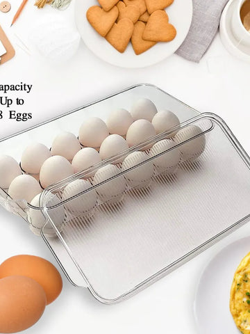 18-Slot Egg Storage Tray