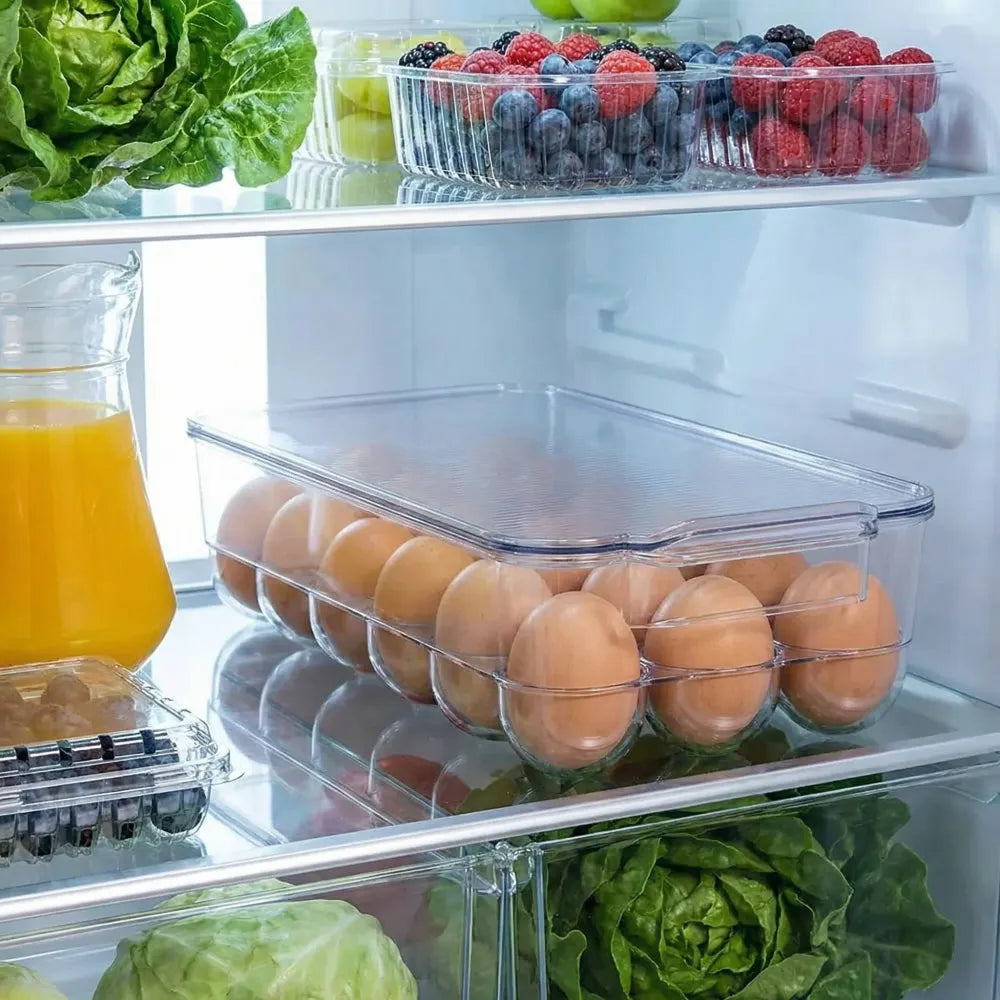 18-slot egg storage tray - home & kitchen
