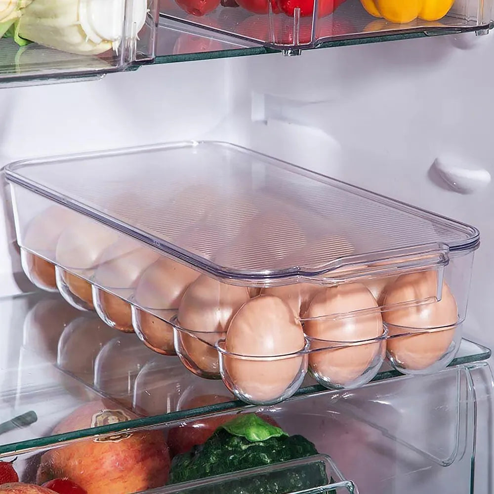 18-slot egg storage tray - home & kitchen