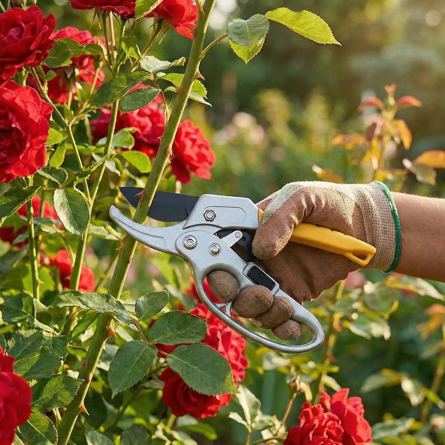 Effortless Ratcheting Pruning Shears