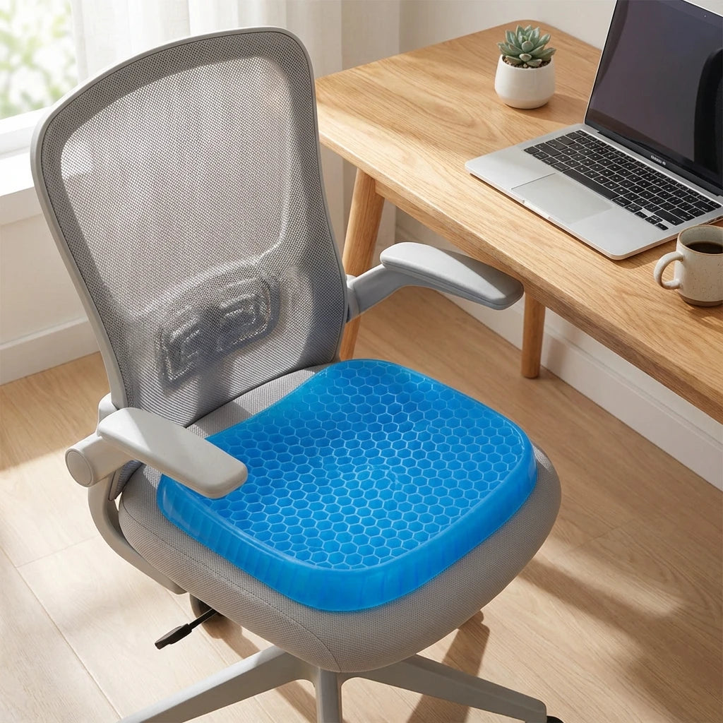 Cushion Seat Flex Pillow Gel Orthopedic Seat Cushion Pad (Egg Sitter)