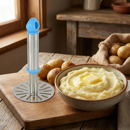 0586a Stainless Steel Potato Masher Paubhaji Masher