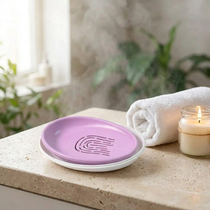 Self-Draining Soap Dish Pro