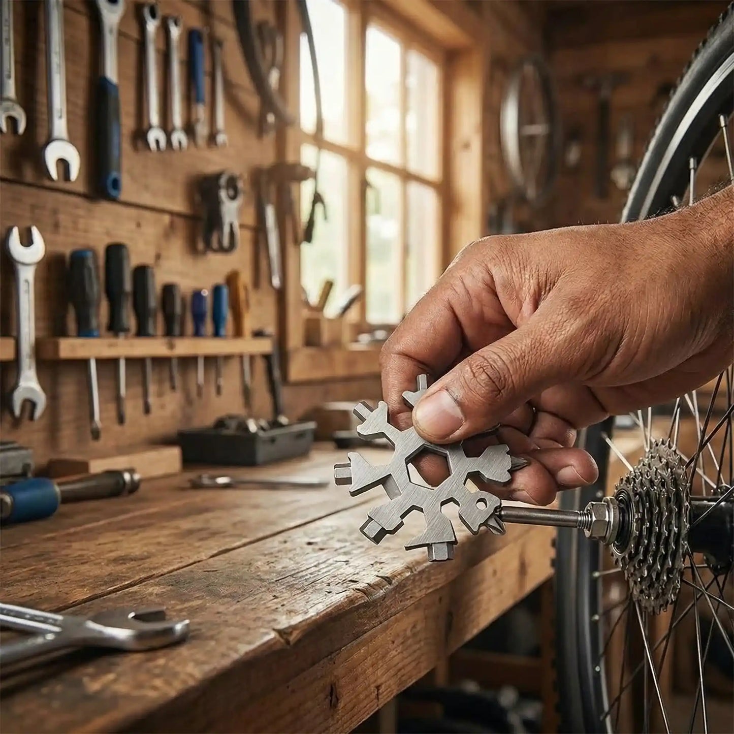 Snowflake Multi-Tool Bottle Opener