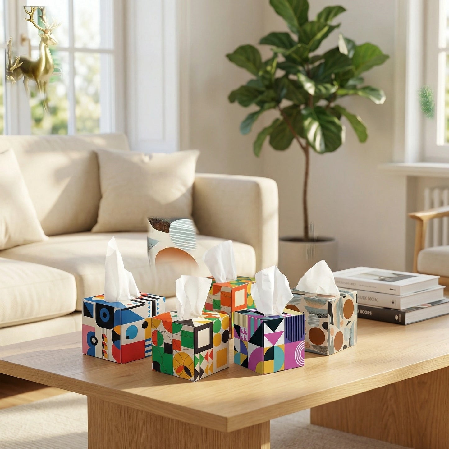 Stylish Tissue Cube Box