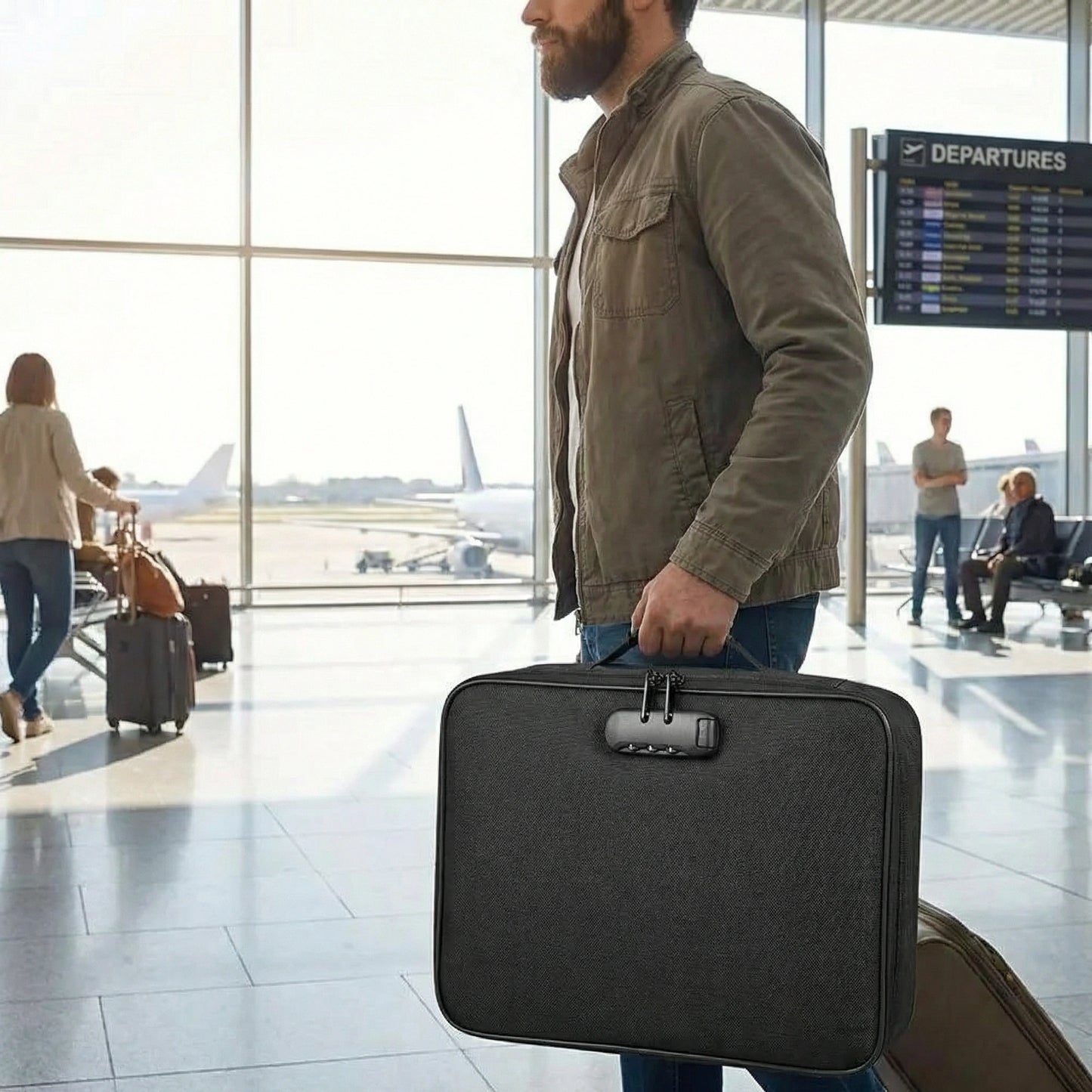 Waterproof Portable Document Storage Bag Travel Organizer