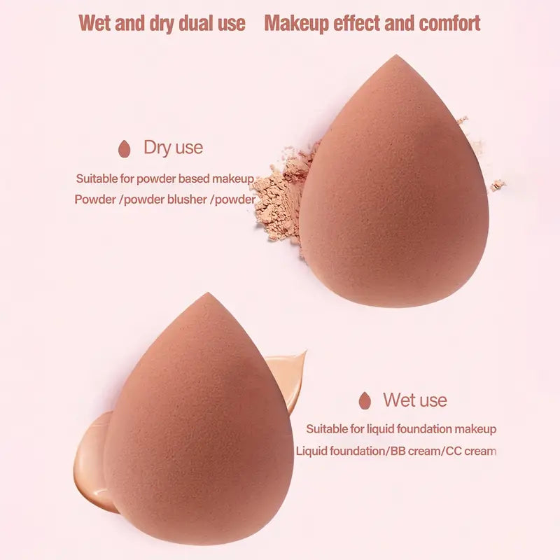 Flawless finish makeup sponges
