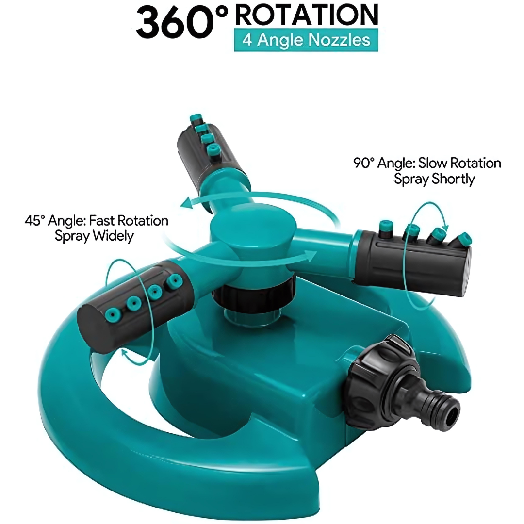 360° Rotating Water Sprinkler