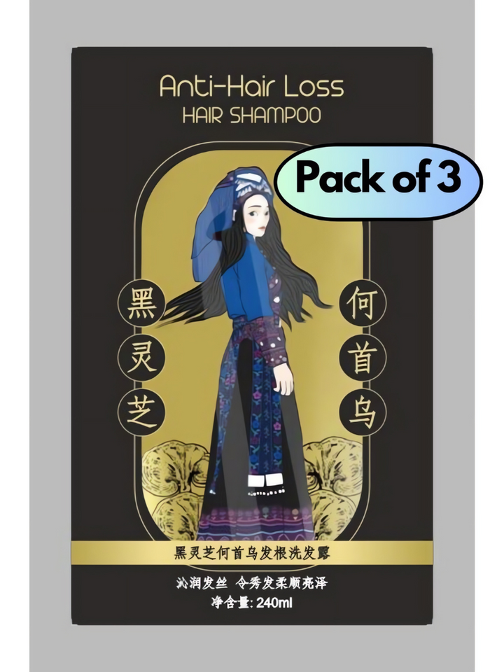 Anti-Hair Loss Shampoo 750 ml (Pack of 3)
