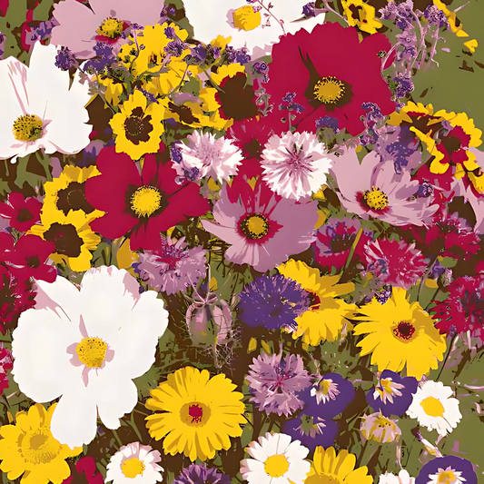 Varieties of Flower Seeds (Pack of 100)