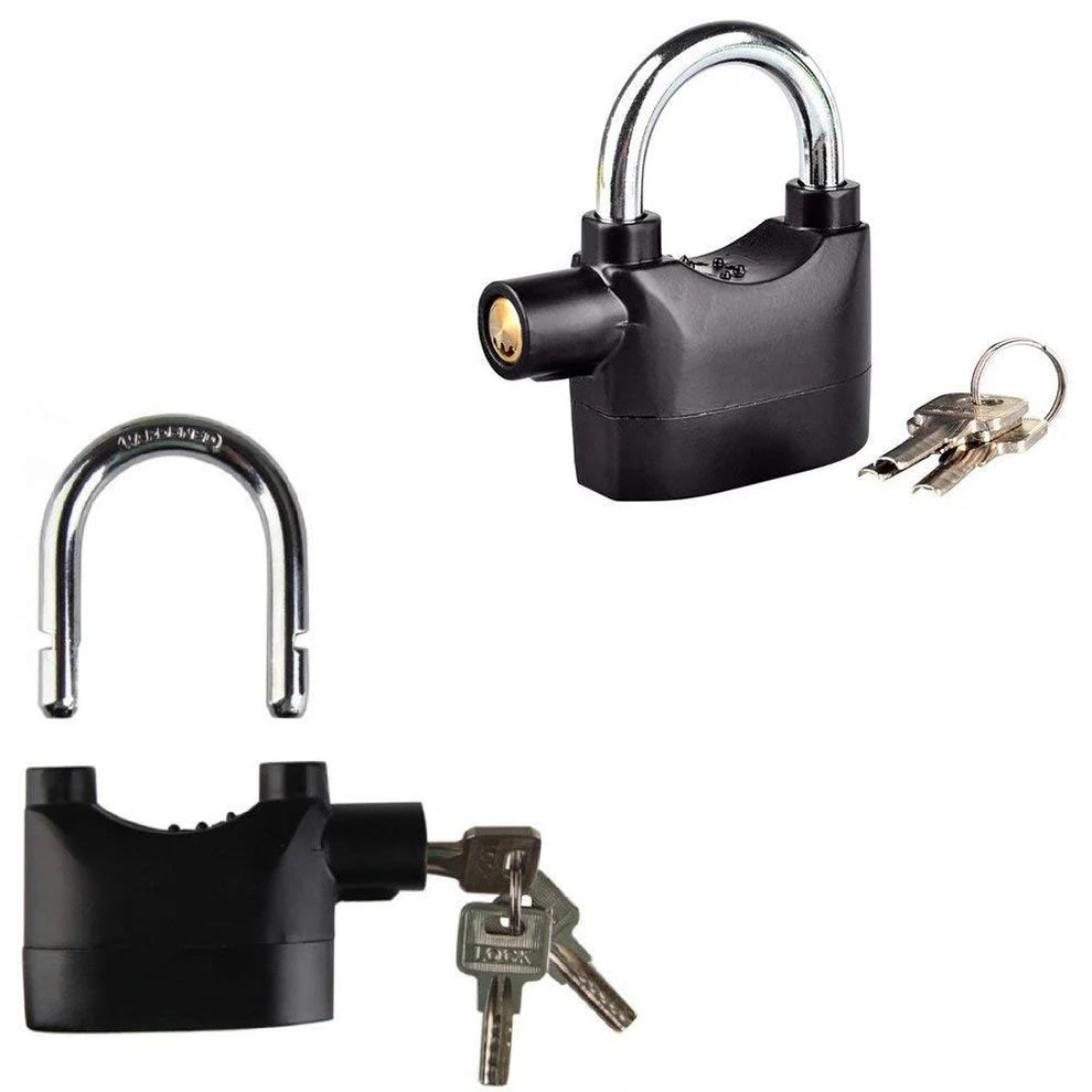 High-security alarm lock