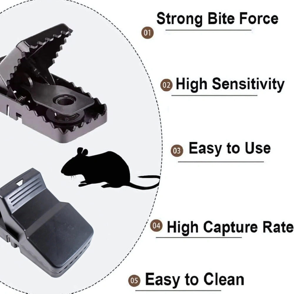 Reusable High-Sensitivity Mousetrap