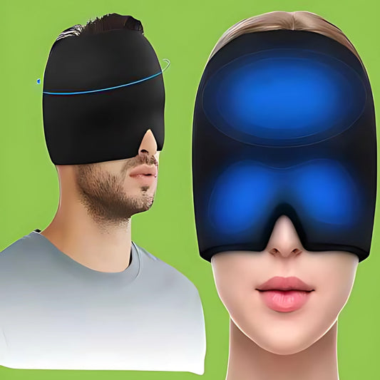360° Cooling Migraine Relief Cap - Health & Beauty
