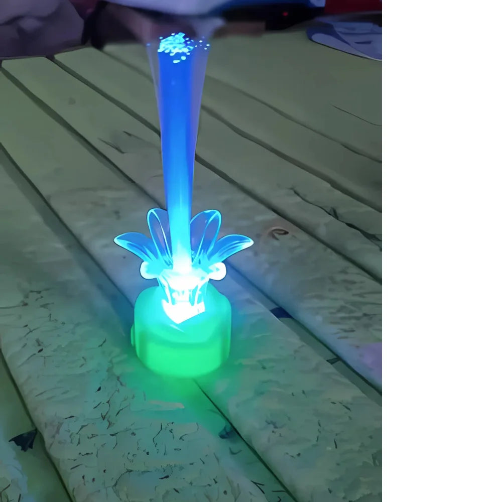 Multicolor led candle light decor