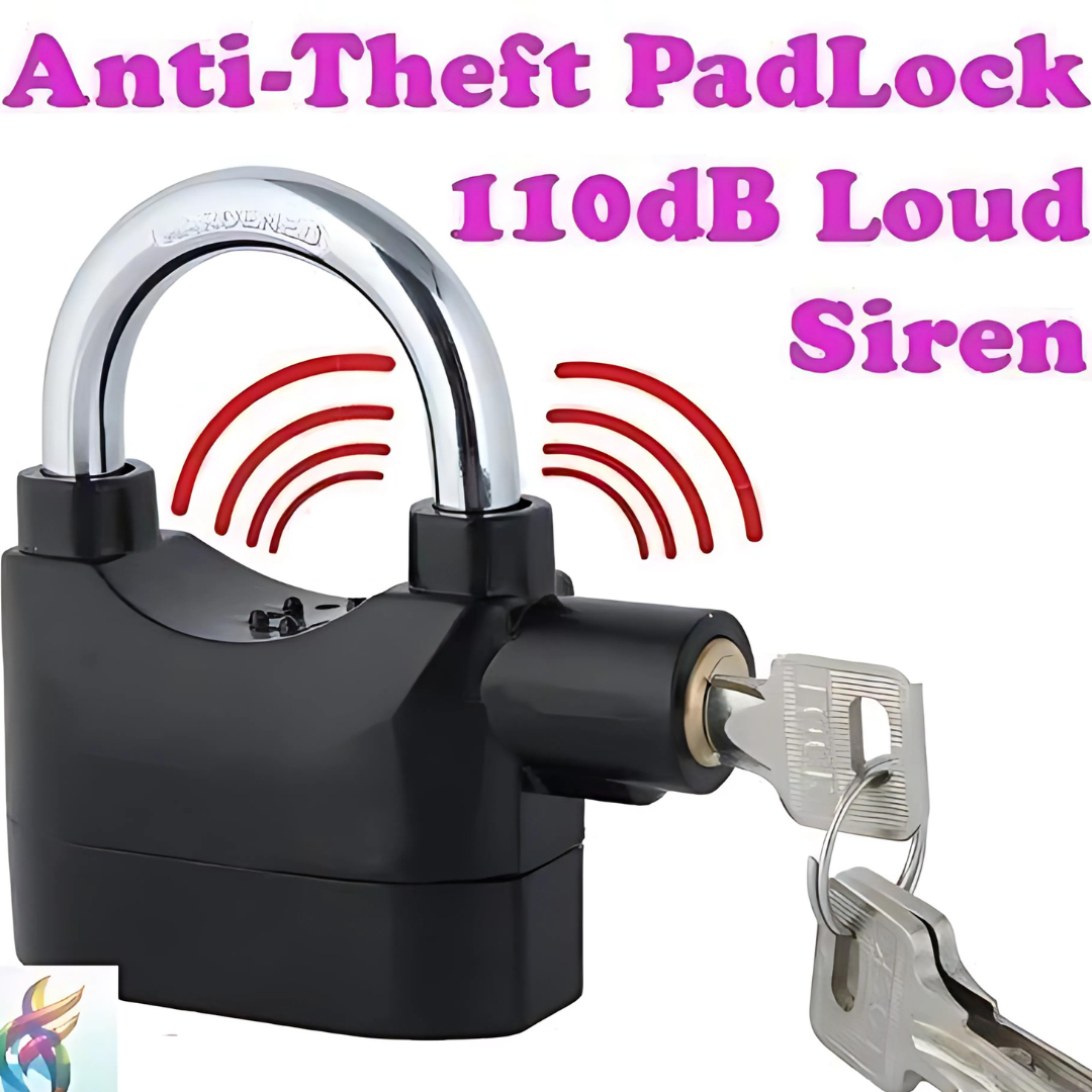 Motion Sensor Siren Alarm Lock