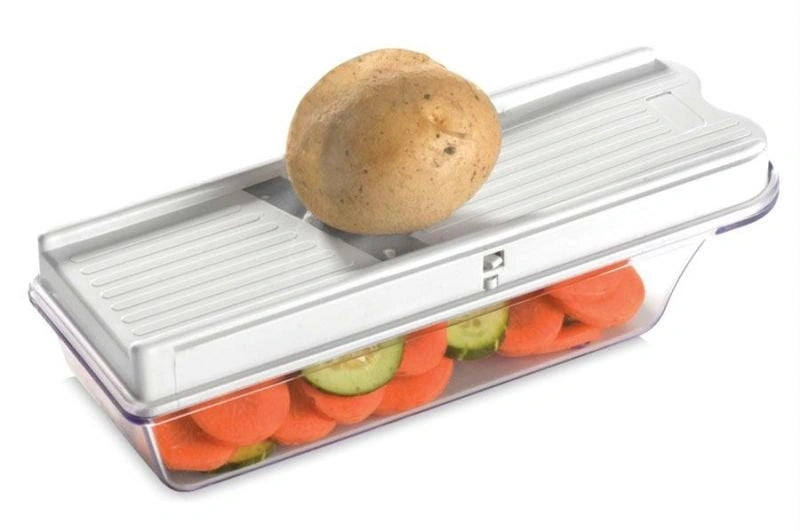 Precision adjustable food slicer