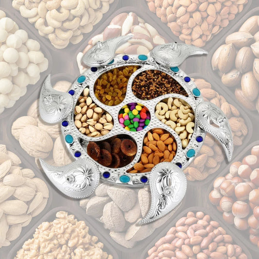 Rotating Dry Fruit Tray - Kitchen Tool