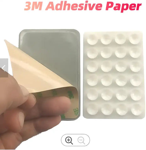 Suction phone case mount