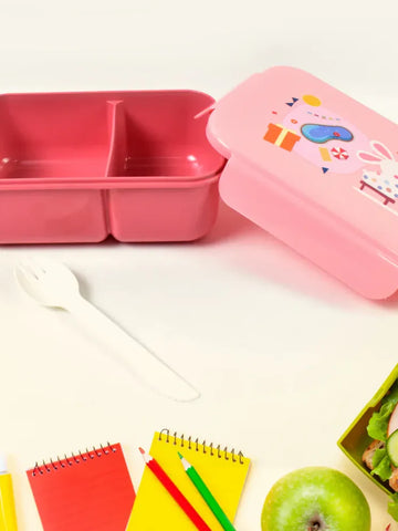 2-Compartment Leak-Proof Lunch Box