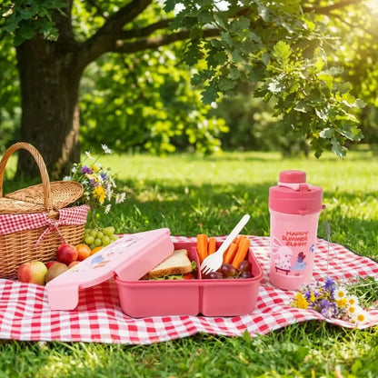 2-compartment leak-proof lunch box - home & kitchen