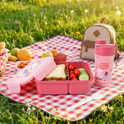 2-compartment leak-proof lunch box - home & kitchen