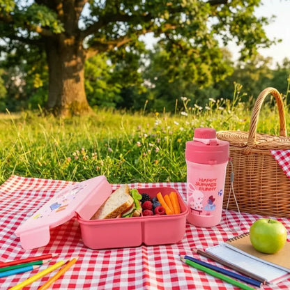 2-compartment leak-proof lunch box - home & kitchen