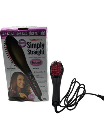 2-in-1 Ceramic Straightening Brush