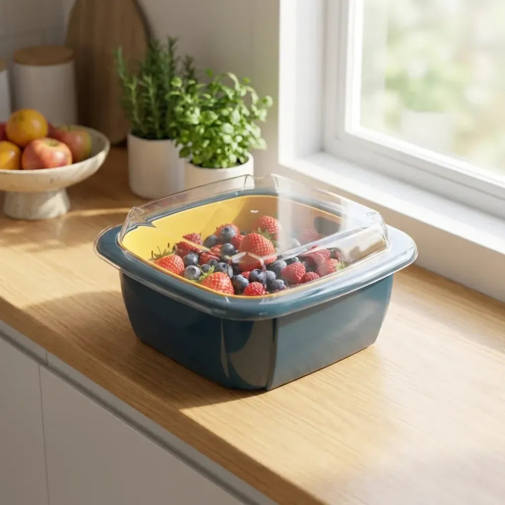 2-in-1 drainer basket - home & kitchen
