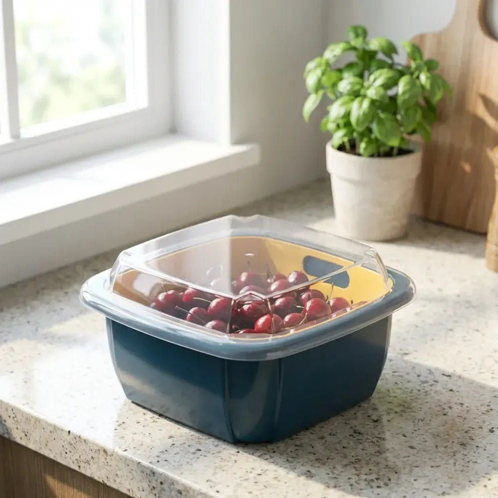 2-in-1 drainer basket - home & kitchen