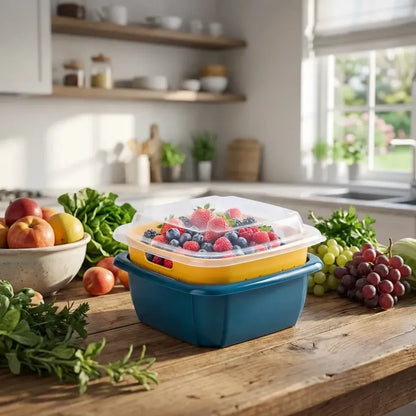 2-in-1 drainer basket - home & kitchen