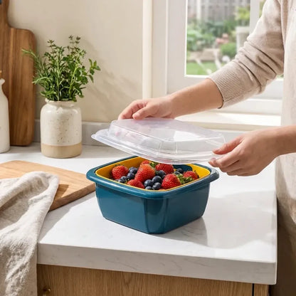 2-in-1 drainer basket - home & kitchen