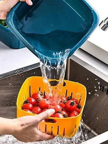 2-in-1 Drainer Basket