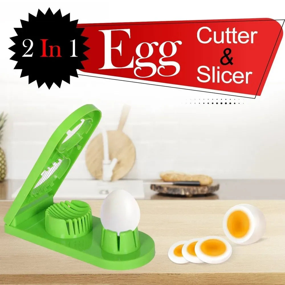 2-in-1 egg slicer - kitchen tool