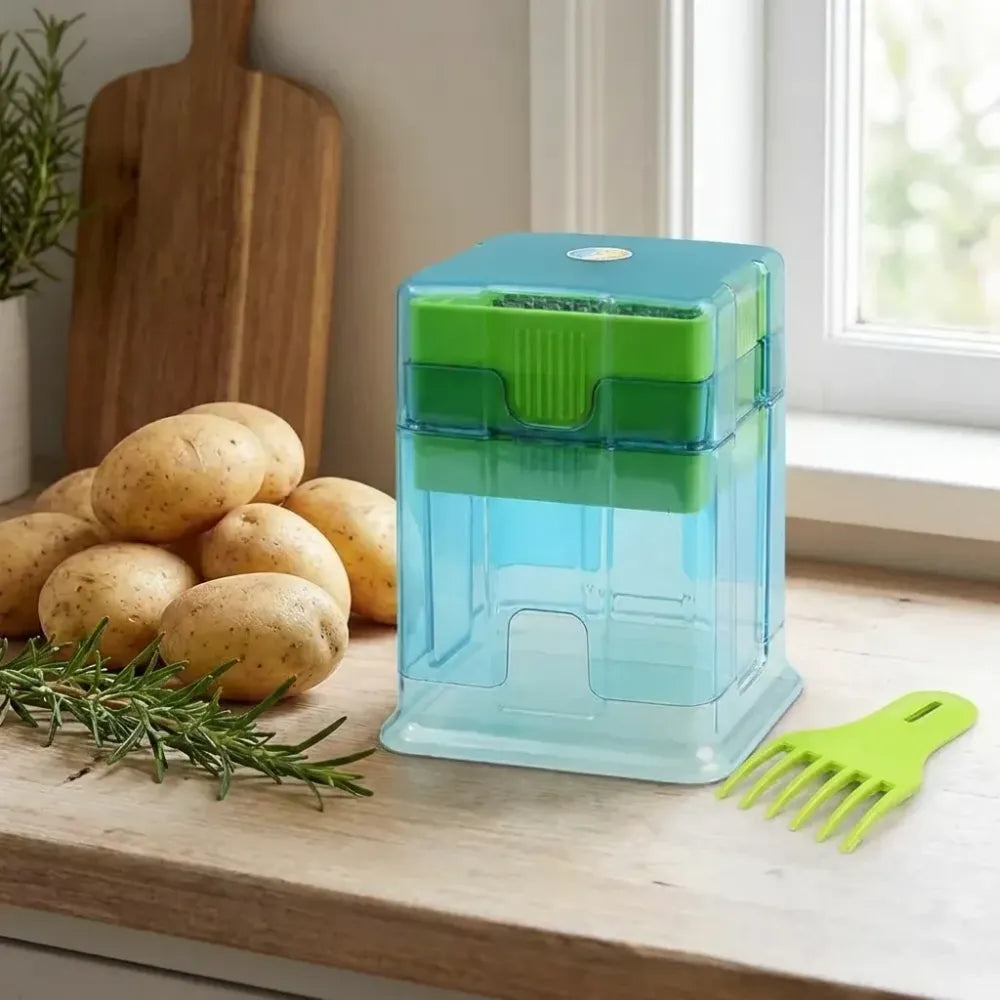 2-in-1 french fry cutter - home & kitchen