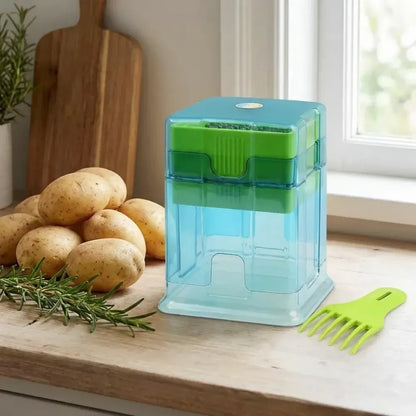 2-in-1 french fry cutter - home & kitchen