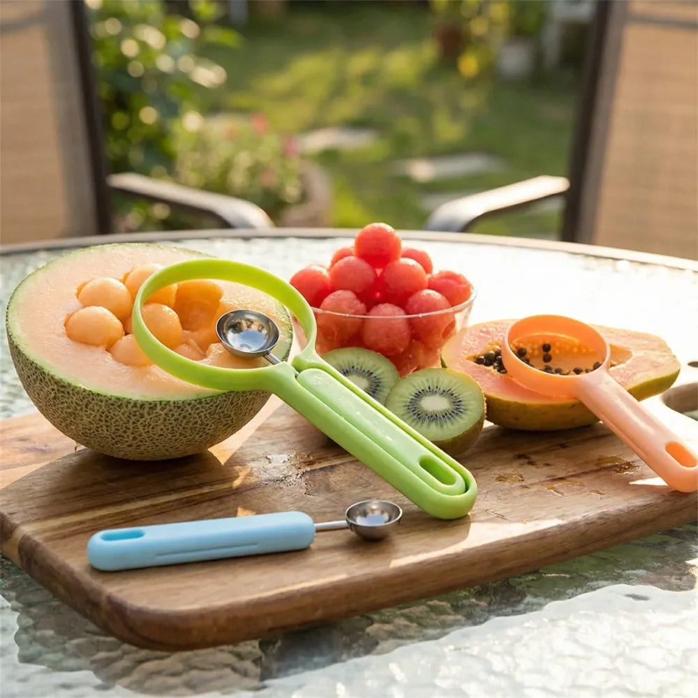 2-in-1 fruit peeler & baller - home kitchen