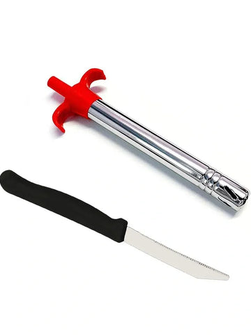 2-in-1 Gas Lighter & Knife