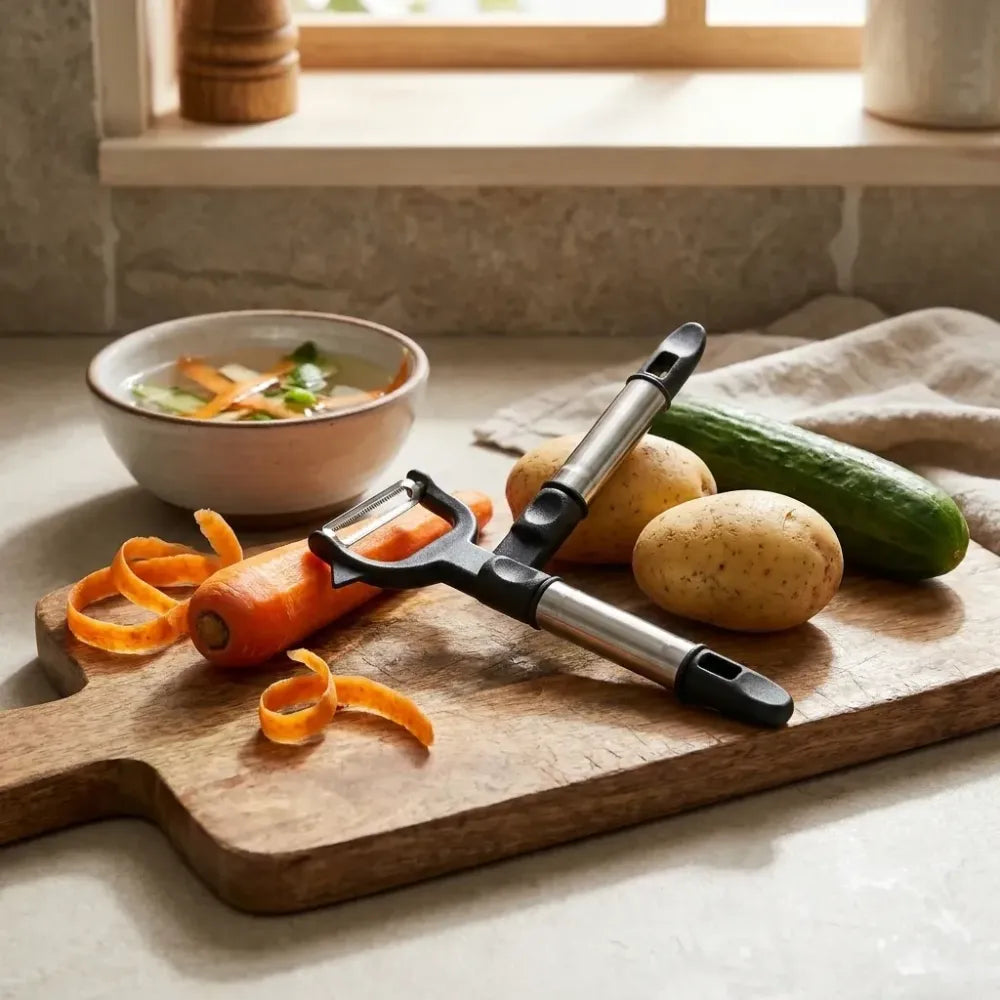2-in-1 julienne & veg peeler - home kitchen